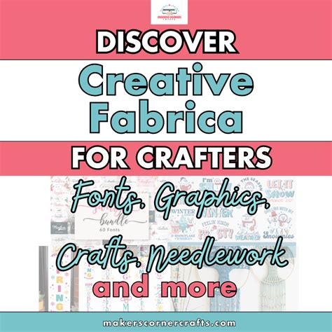 Creative Fabrica Fonts, Designs, and More: Great for Crafters