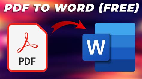 PDF To Word How To Convert PDF Files To Word Docs For Free Online