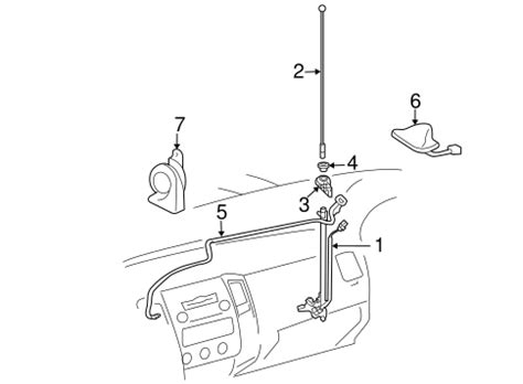 Antenna Radio For Toyota Tacoma Toyota Parts