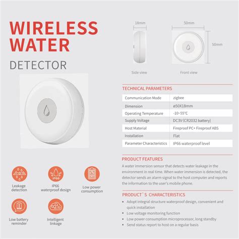 Pi Ces Ewelink Intelligente Zigbee Capteur De Grandado