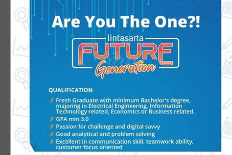 PT Lintasarta Buka Lowongan Kerja Bagi S1 Fresh Graduate