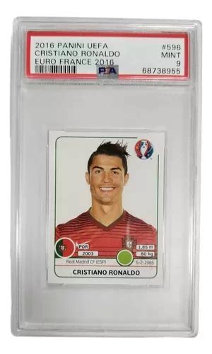 Panini Cristiano Ronaldo Psa 9 Certificada Euro 2016portugal Envío Gratis