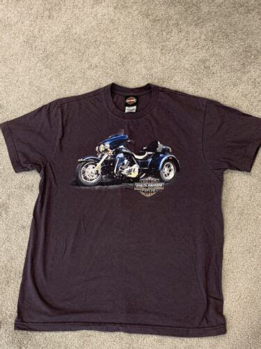 Lone Wolf Harley Davidson Spokane Washington Biker Trike T Shirt