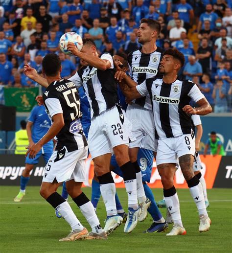 Levski Sofia Vs Paok Fc Editorial Stock Photo Image Of Qualification