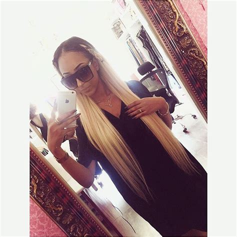 Ice Princes Hot Girlfriend Shows Off Flawless Look As She Rocks Blonde Weave