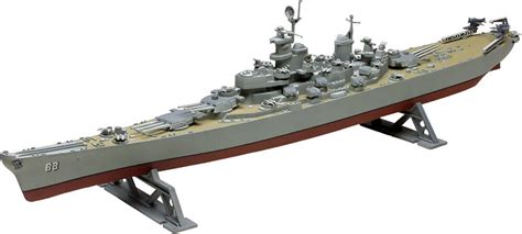 Revell USS Missouri US Navy Battleship 1/525 Scale Plastic Model Kit 85 ...