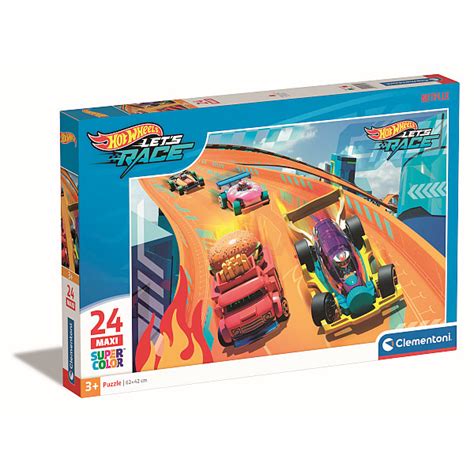 Hot Wheels maxi puzzle 24 db os Clementoni Gyerekajándék