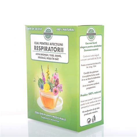 Ceai Pentru Afectiuni Respiratorii 250 G Ceai Natural Pentru Astm