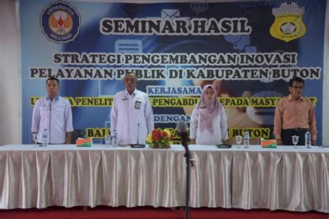 Asisten I Sekda Buton Buka Seminar Strategi Pengembangan Inovasi