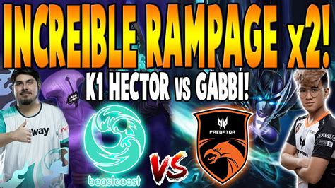 Beastcoast Vs Tnc Predator Game Bo Incre Ble Rampage X