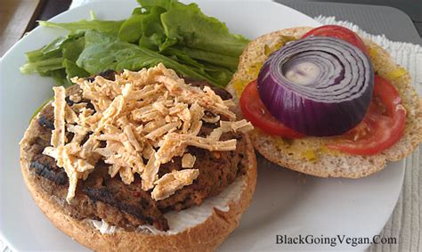 Black Bean and Seitan Grillers - Vegan Hamburger Recipe - Blacks Going Vegan! : Blacks Going Vegan!