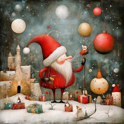 art christmas painting 14