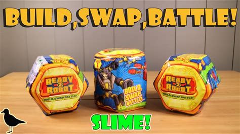 Ready Robot Mystery Toys Opening Slime Fun Toy Surprises Birdew