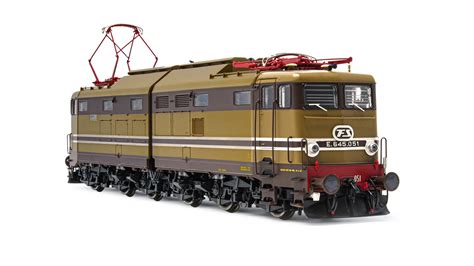 Rivarossi HR2870S Locomotiva E 645 051 FS Con Modanature