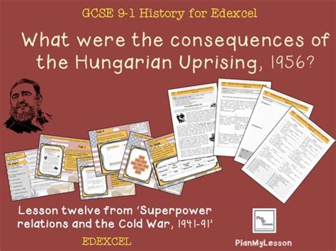 Edexcel Gcse Cold War L12 What Were The Consequences Of The Hungarian Uprising Teaching