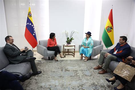 Venezuela And Bolivia Review Bilateral Cooperation Agreements Orinoco