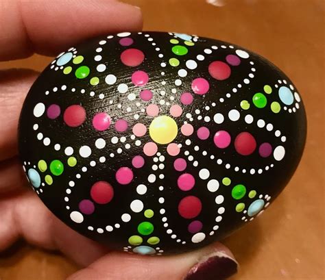 Pin By Carol Danz On Rock Painting Mandala Rock Art Painted Rocks