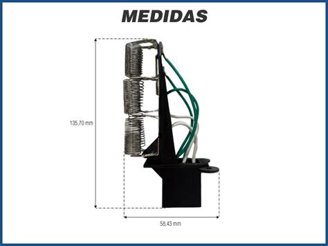 RESISTÊNCIA CAIXA EVAPORADORA CAMINHÃO SCANIA 6 PINOS Refrijet Ar