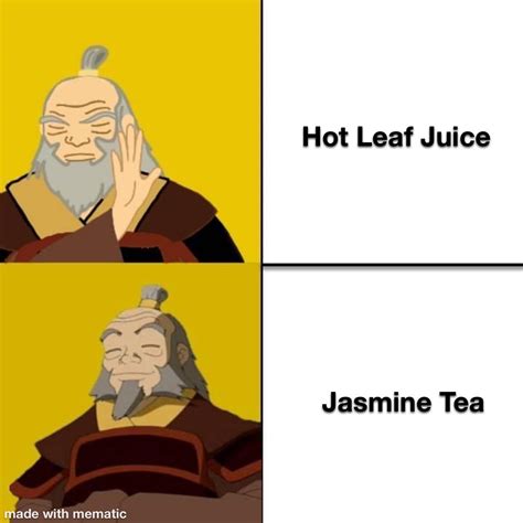 This Tea Is Nothing More Than Hot Leaf Juice R TheLastAirbender