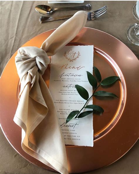 Knot Tied Napkin Wedding Napkins Wedding Napkin Folding Wedding