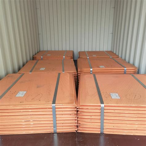 99 99 High Purity Cathode High Quality Electrolytic Copper Cathodes