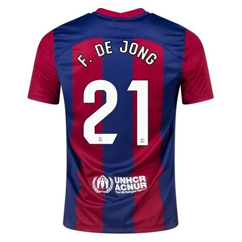 Barcelona Home Frenkie De Jong Jersey Shirt