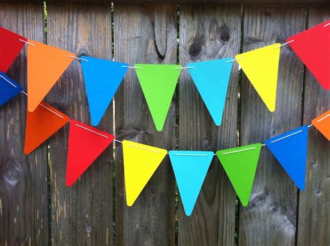 Circus Banner Carnival Banner Rainbow Party Circus Theme Etsy