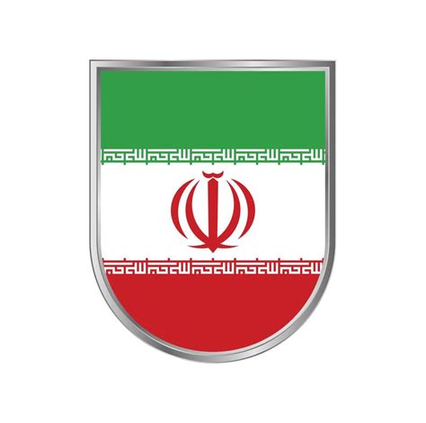 Iran flag Vector 4943456 Vector Art at Vecteezy