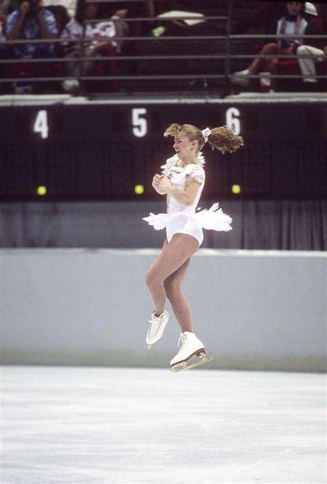 Tonya Harding performing her technical program during the U.S. Figure ...