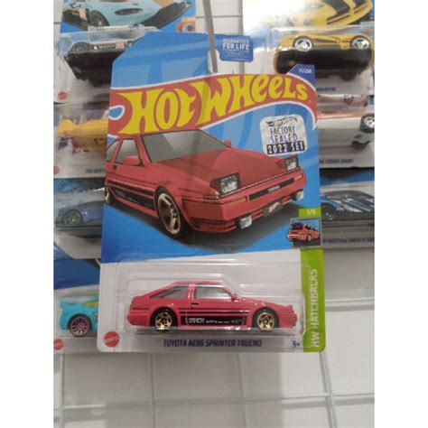 HOT WHEELS 豐田 AE86 Sprinter Trueno 風火輪原廠密封 2022 蝦皮購物