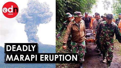 11 Hikers Dead And 12 Missing After Indonesia Volcano Erupts Youtube