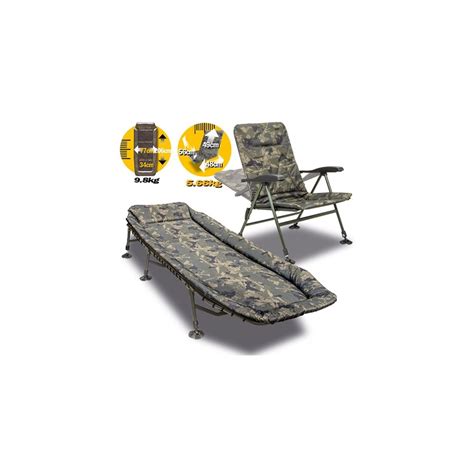 Pack Solar Tackle Undercover Camo Bedchair Solar Undercover Camo