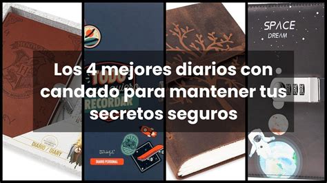 Diario Con CandadoLos 4 Mejores Diarios Con Candado Para Mantener Tus