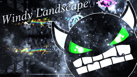 Geometry Dash Demon Windy Landscape On Stream YouTube