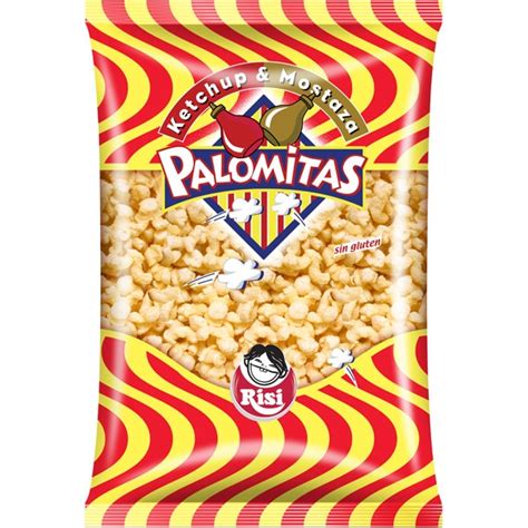 Palomitas Sabor Ketchup Y Mostaza Sin Gluten Bolsa 90 G RISI