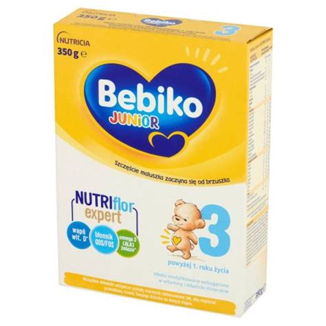 Bebiko Junior 3 Mleko modyfikowane dla dzieci powyżej 1 roku życia