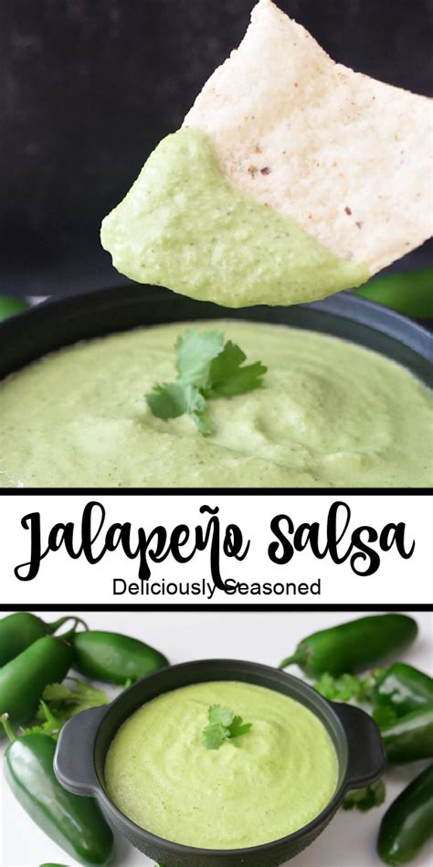 Jalapeno Salsa - Deliciously Seasoned