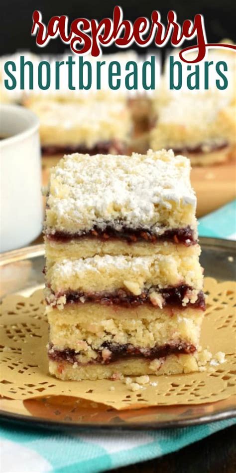 Raspberry Shortbread Crumble Bars Recipe Shugary Sweets