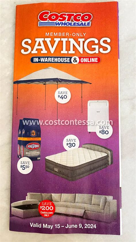 Costco Coupon Book May June Ad Scan Costcontessa