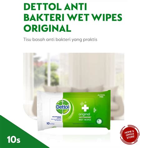 Jual Dettol Wet Wipes Tissue Basah S Anti Bakteri Tisu Basah