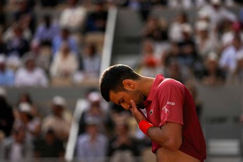 Fin De Djokovic En El Roland Garros El Serbio Sufrió Lesión En Su Rodilla Y Se Retira De La