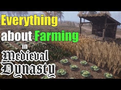 Just a little Farming Guide I made for Medieval Dynasty : r/MedievalDynasty