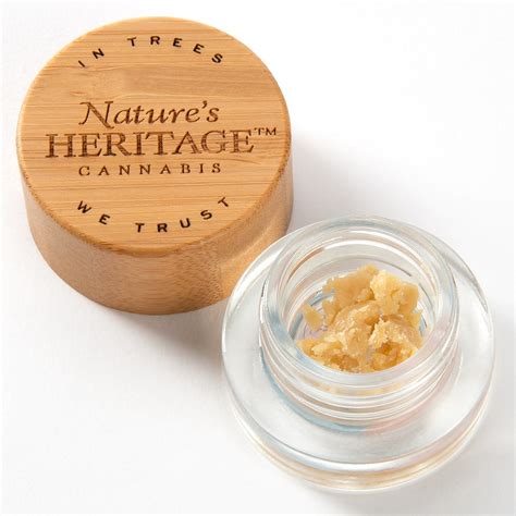 Nature's Heritage: Double Krush Live Rosin 0.5g | Leafly