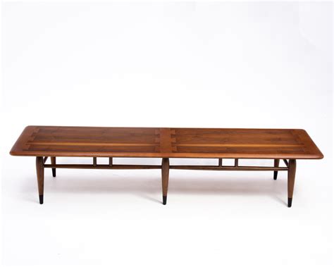 Mid Century Modern Lane Acclaim Walnut Coffee Table Andre Bus Style 900 09 For Sale At 1stdibs