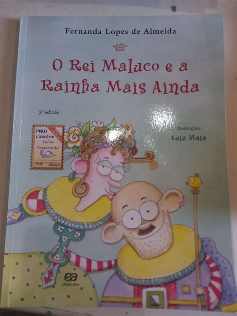 Livro O Rei Maluco E A Rainha Mais Ainda Livro Usado 83314861 Enjoei