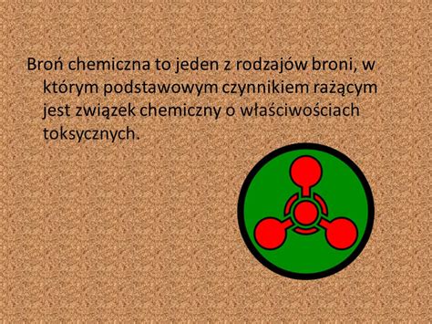 Broń chemiczna Kamila Szwej ppt pobierz