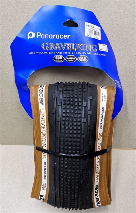 Panaracer GravelKing SK 26x2 10 Knobby Foldable Tyre Skinwall Black