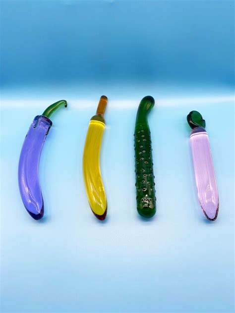 Glass Fruit Sex Toys Cute Fruits Dildos Crystal Dildos Etsy