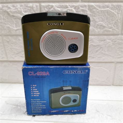 Jual Walkman Congli Cl A Pocket Cassette Player Kaset Pemutar Jadul