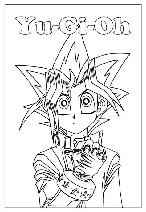 Desenhos Do Yu Gi Oh - Desenhos do Yu-Gi-Oh para colorir - Bora Colorir